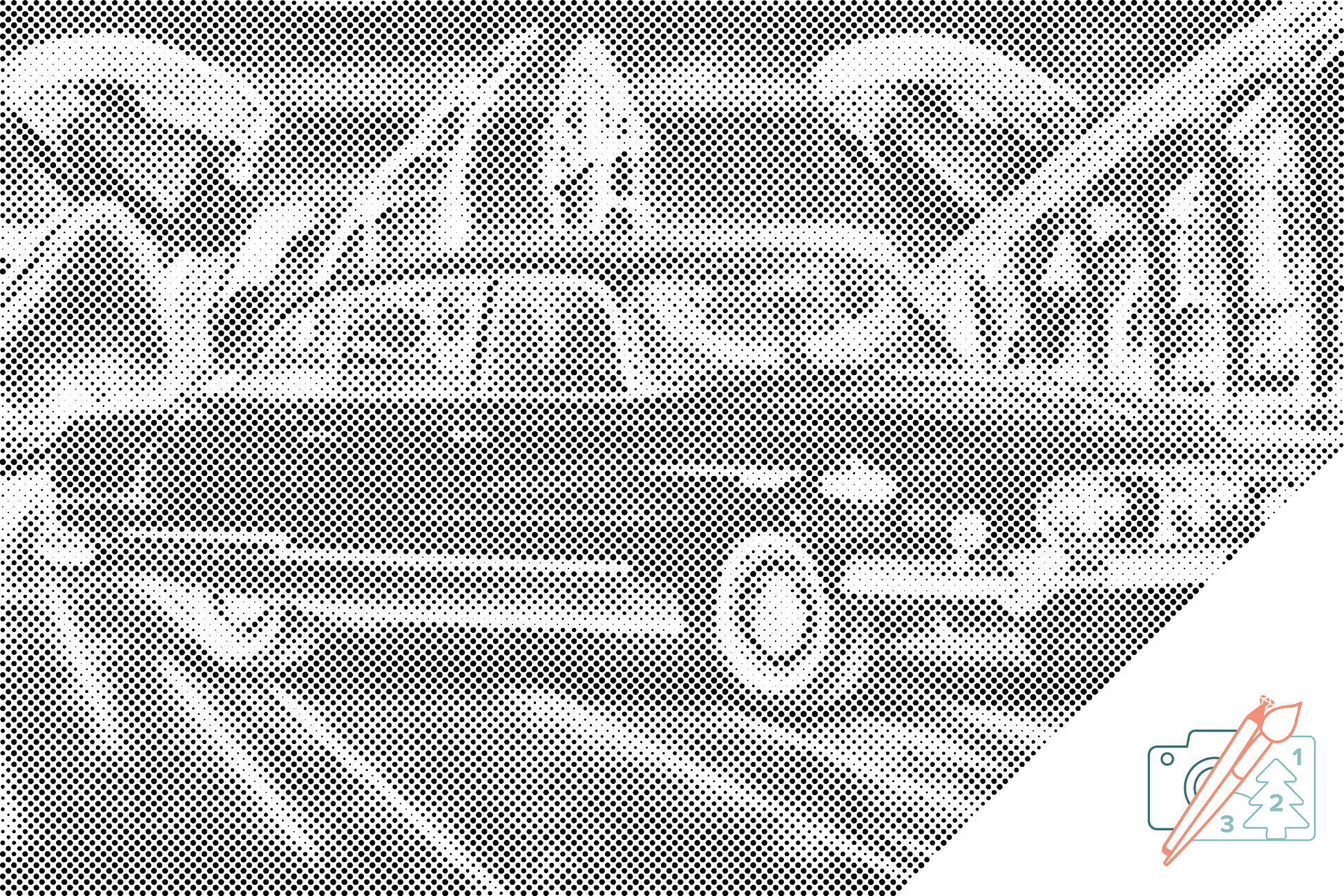 Mal-med-prikker -  Tatra 603