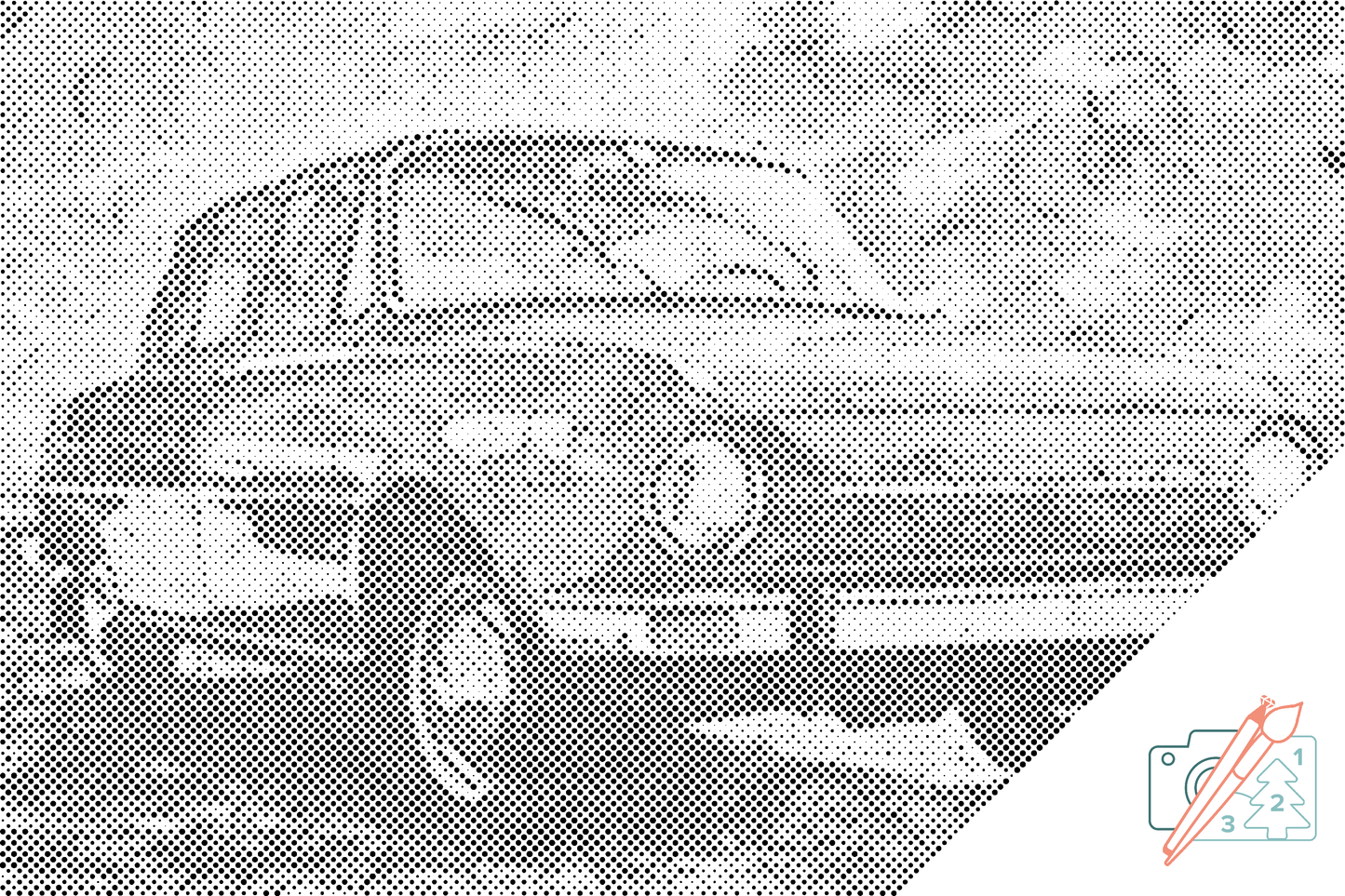 Mal-med-prikker -  Škoda 100