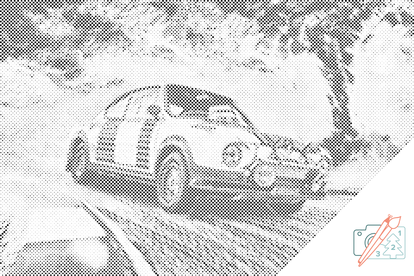 Mal-med-prikker -  Škoda 130