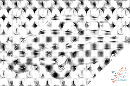 Mal-med-prikker -  Škoda Octavia