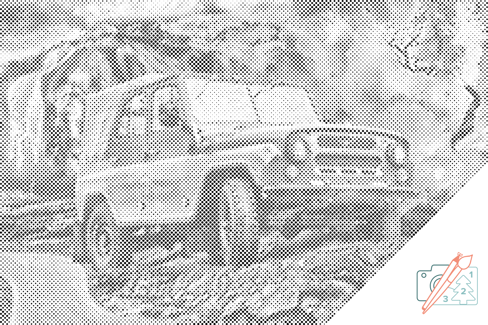 Mal-med-prikker -  UAZ
