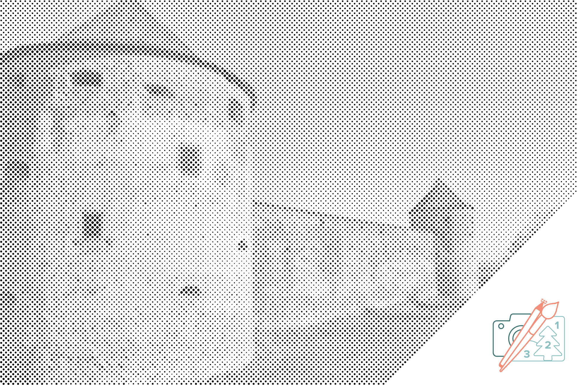 Mal-med-prikker -  Bzovík-klosteret, Slovakiet