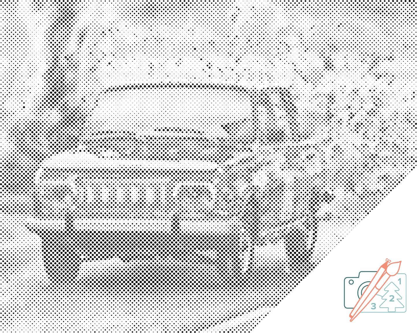 Mal-med-prikker -  Wartburg 353