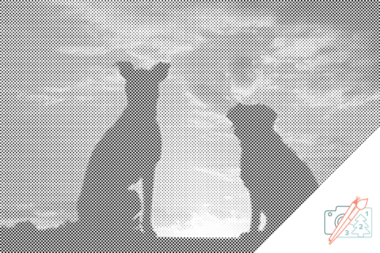 Mal-med-prikker -  Dogs Friends