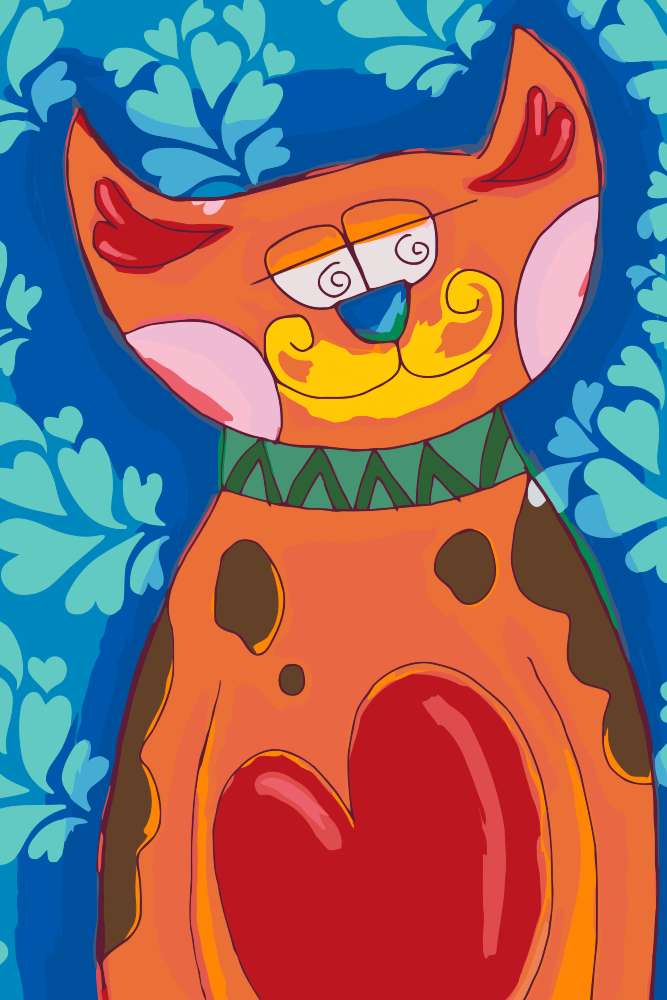 Paint by Numbers - Smilling Cat