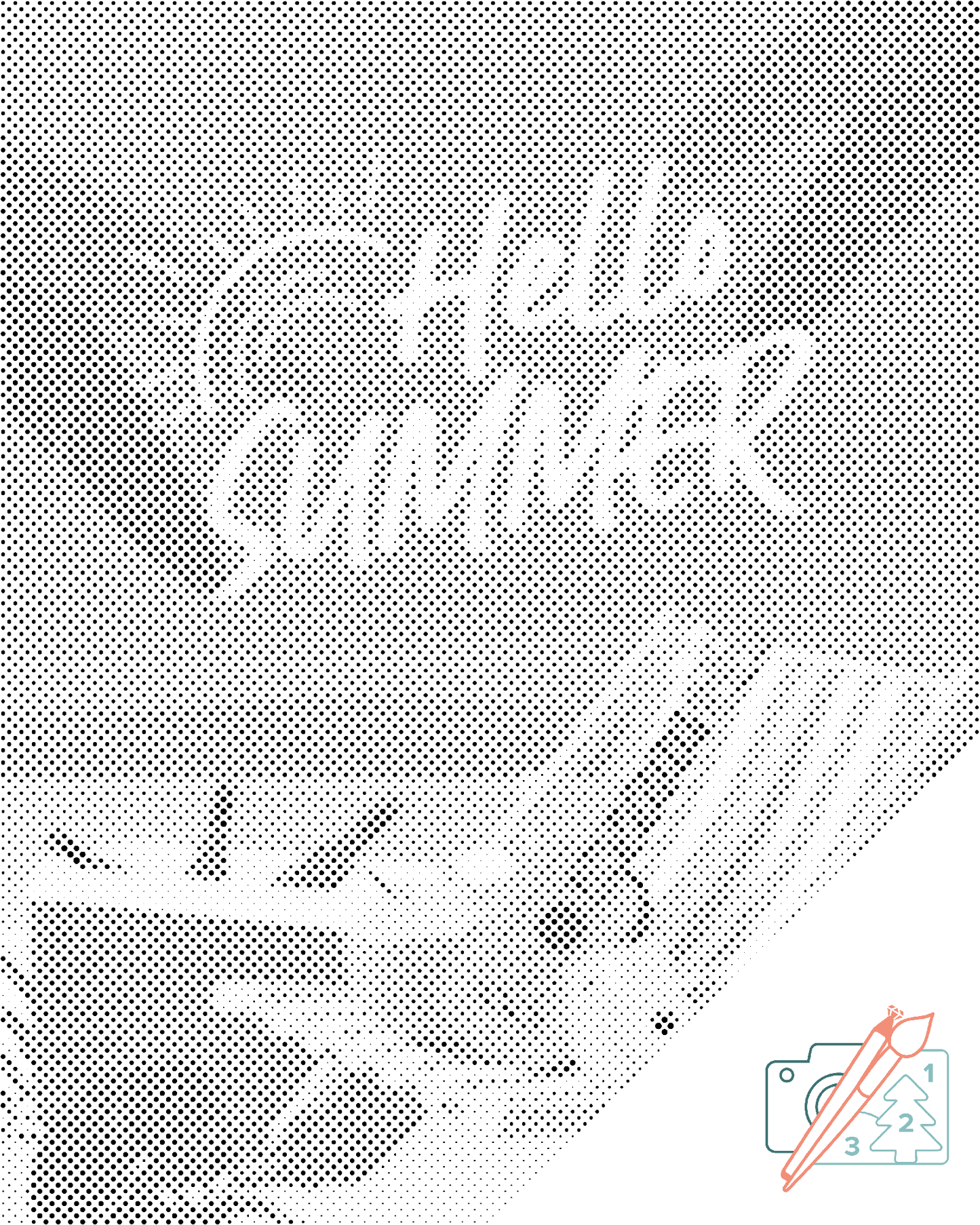 Mal-med-prikker -  Hej Summer