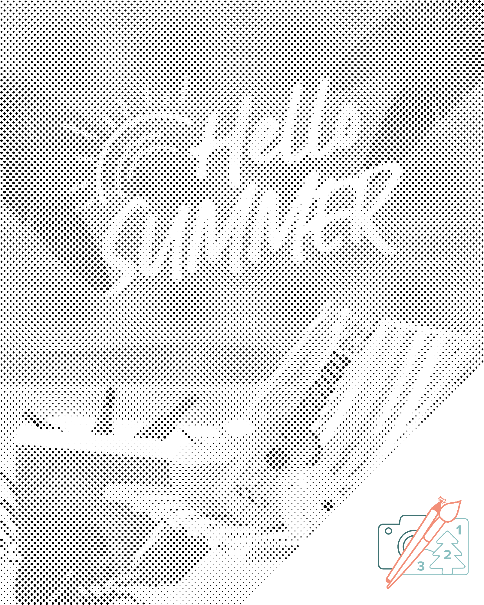 Mal-med-prikker -  Hej Summer
