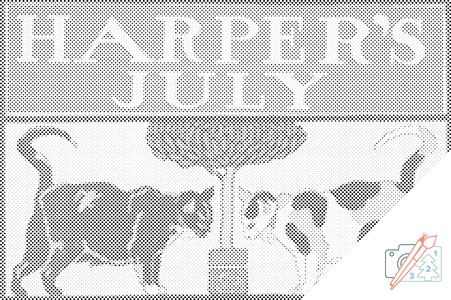 Mal-med-prikker -  Harper's July