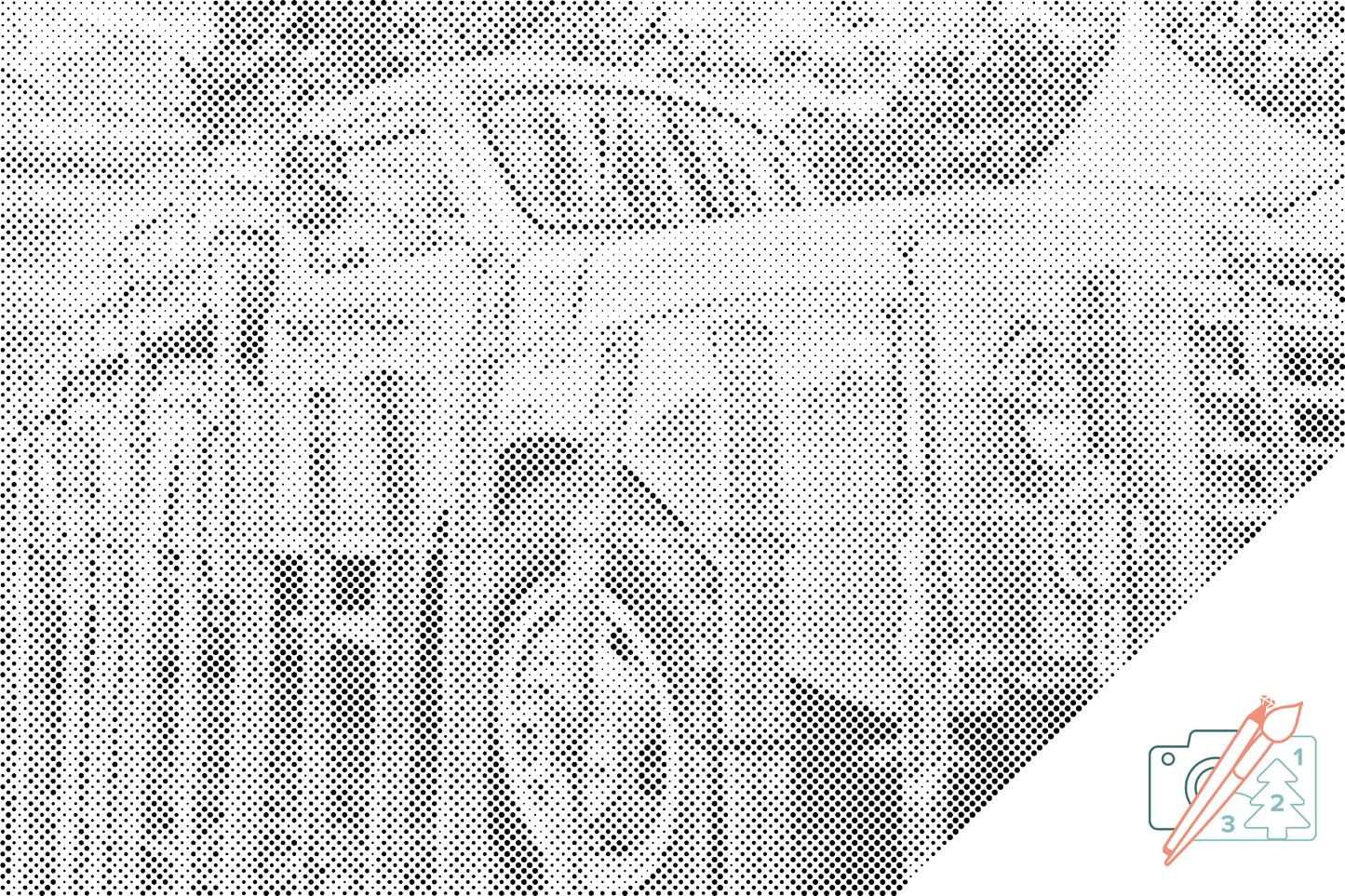 Mal-med-prikker -  Volvo Truck