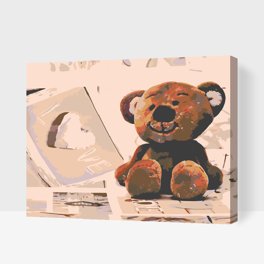 Paint by Numbers - Teddy Bear 2