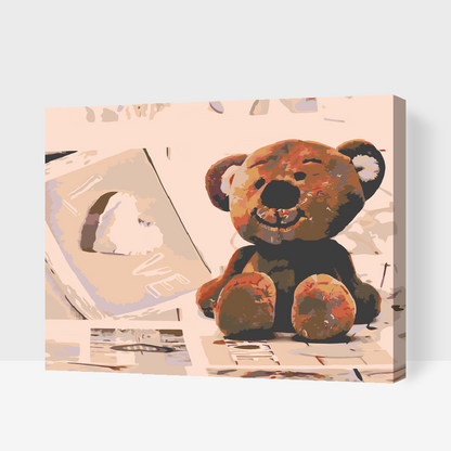 Paint by Numbers - Teddy Bear 2