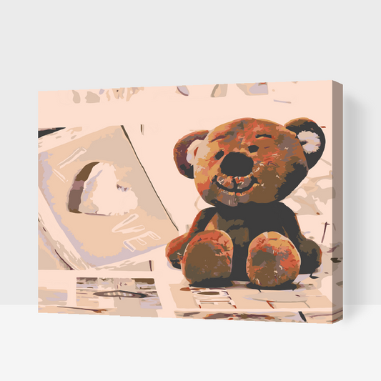 Paint by Numbers - Teddy Bear 2