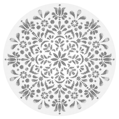 Mal-med-prikker -  Mandala17