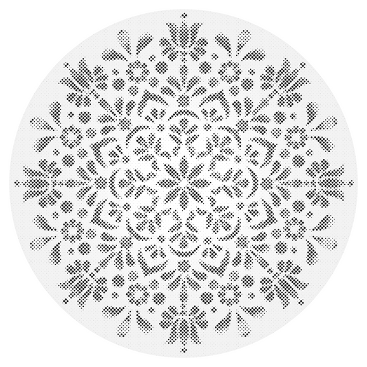 Mal-med-prikker -  Mandala17