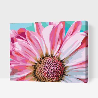 Paint by Numbers - Blid lyserød blomst