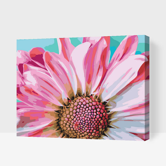 Paint by Numbers - Blid lyserød blomst