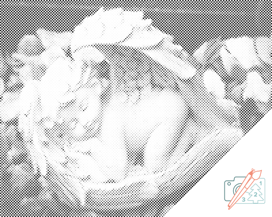 Mal-med-prikker -  Angel