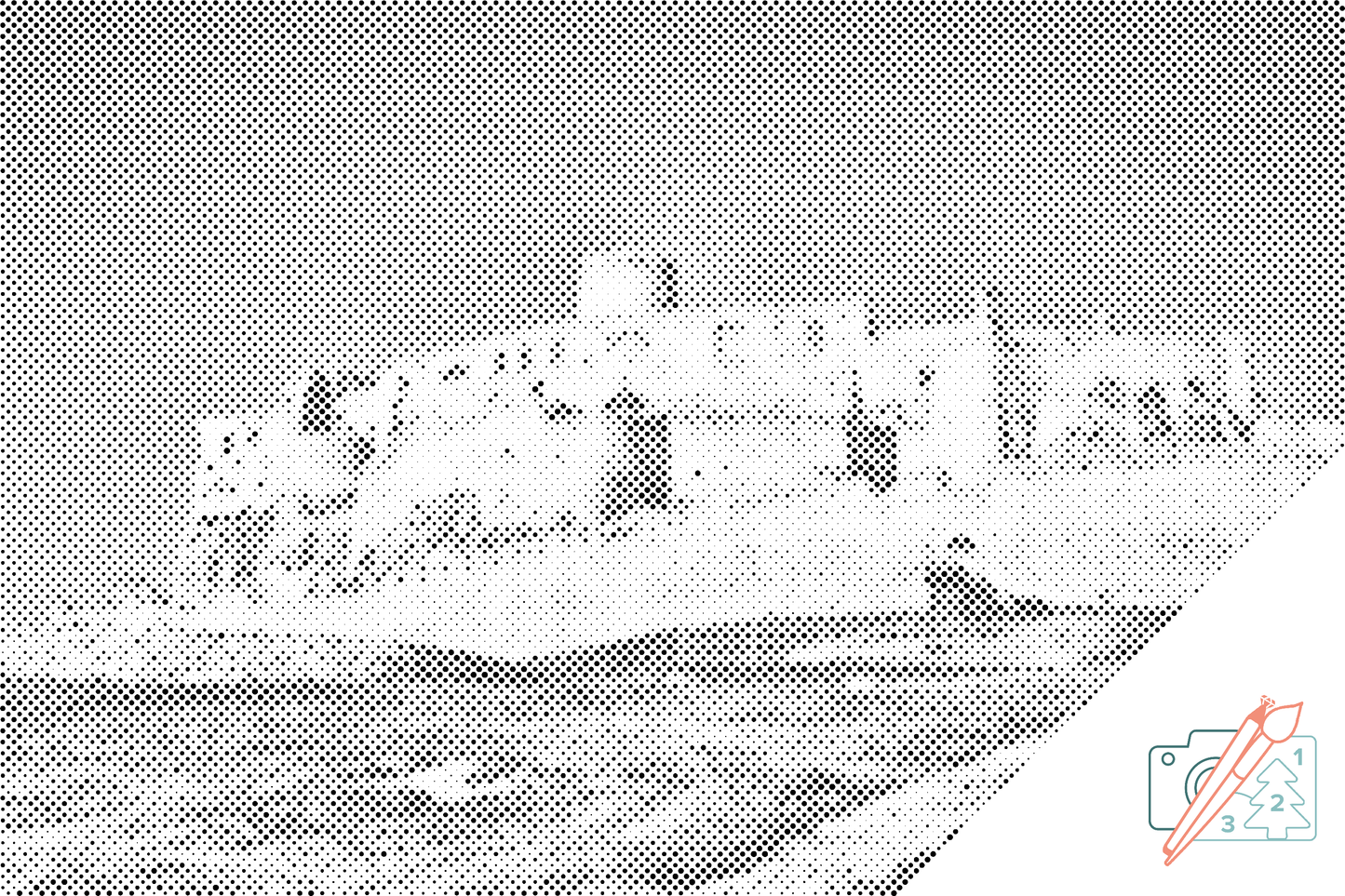 Mal-med-prikker -  Spis Slot 3, Slovakiet