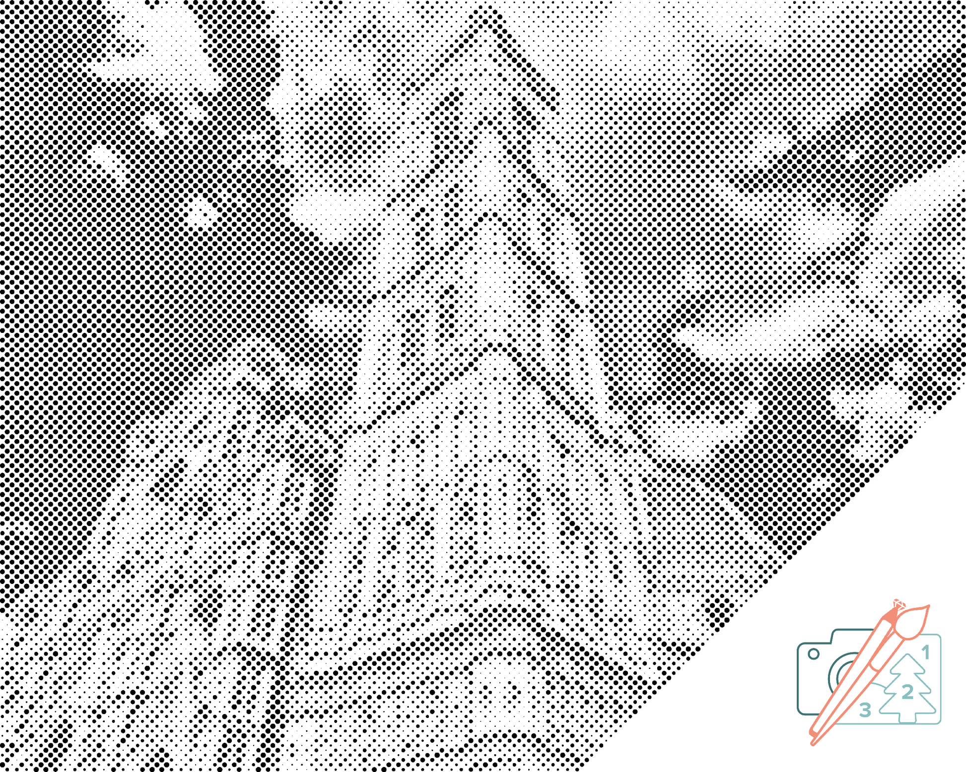 Mal-med-prikker -  Santa Maria del Fiore 2
