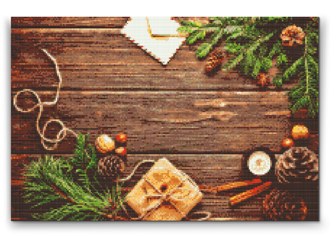 Diamond Painting - Julebaggrund