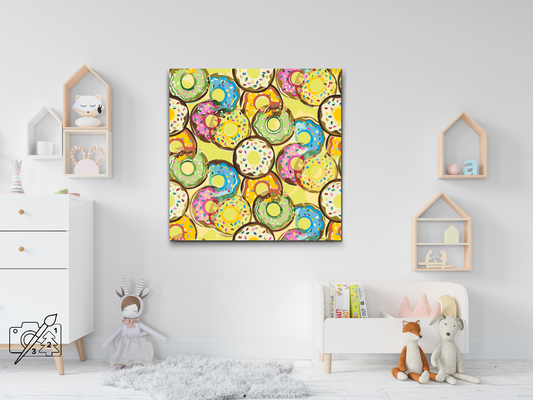 Paint by Numbers - Donuts