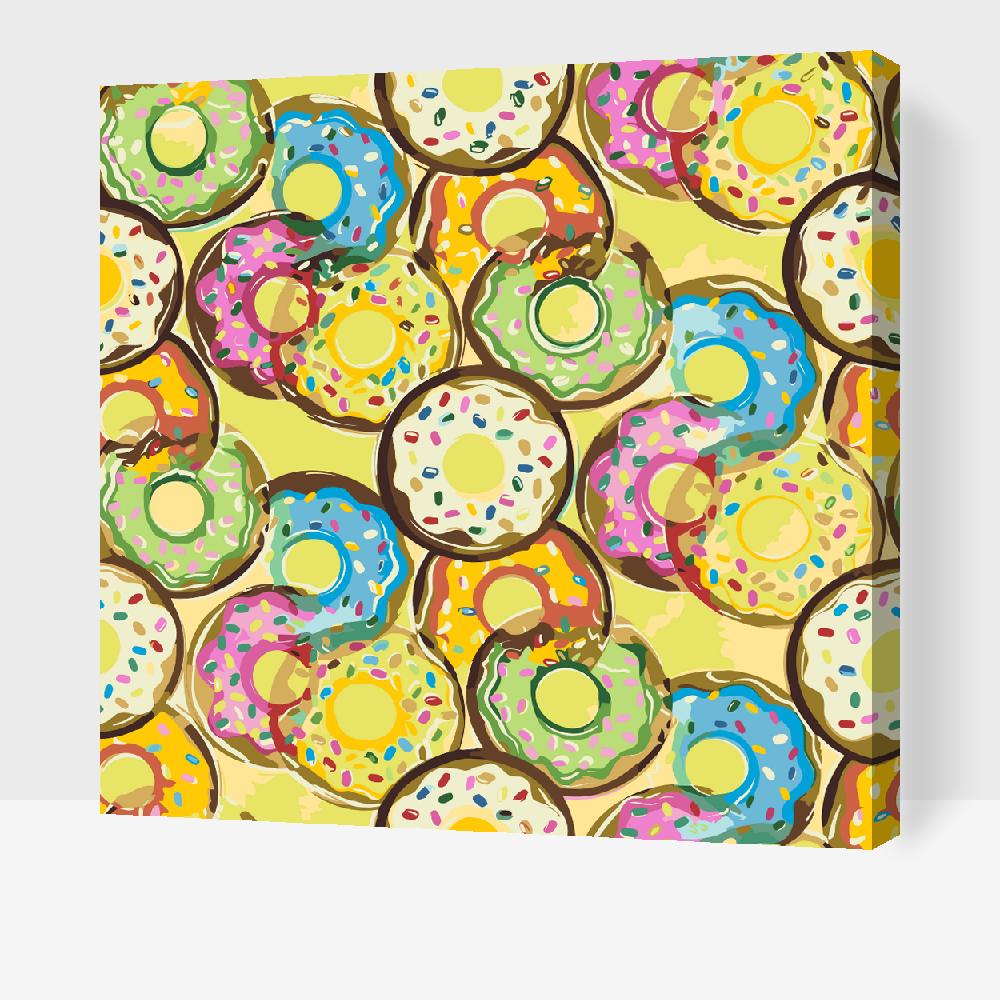 Paint by Numbers - Donuts