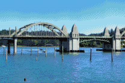 Diamond Painting - Siuslaw-flodbroen