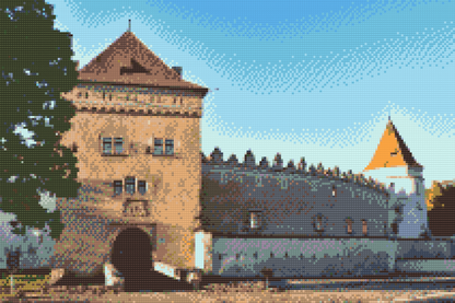 Diamond Painting - Kežmar Slot, Slovakiet