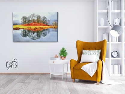 Diamond Painting - Lake District Cumbria, Storbritannien