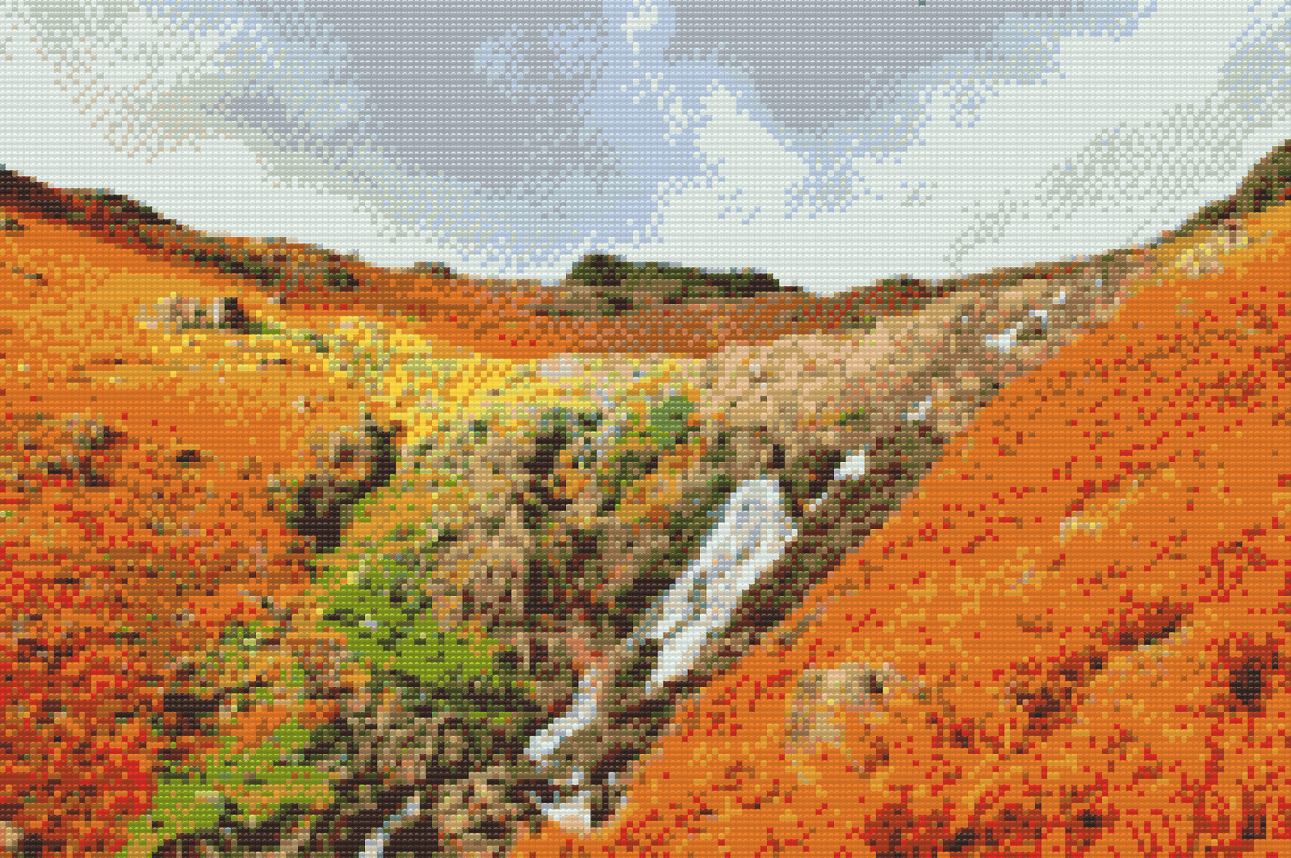 Diamond Painting - Lake District Cumbria, Storbritannien 2