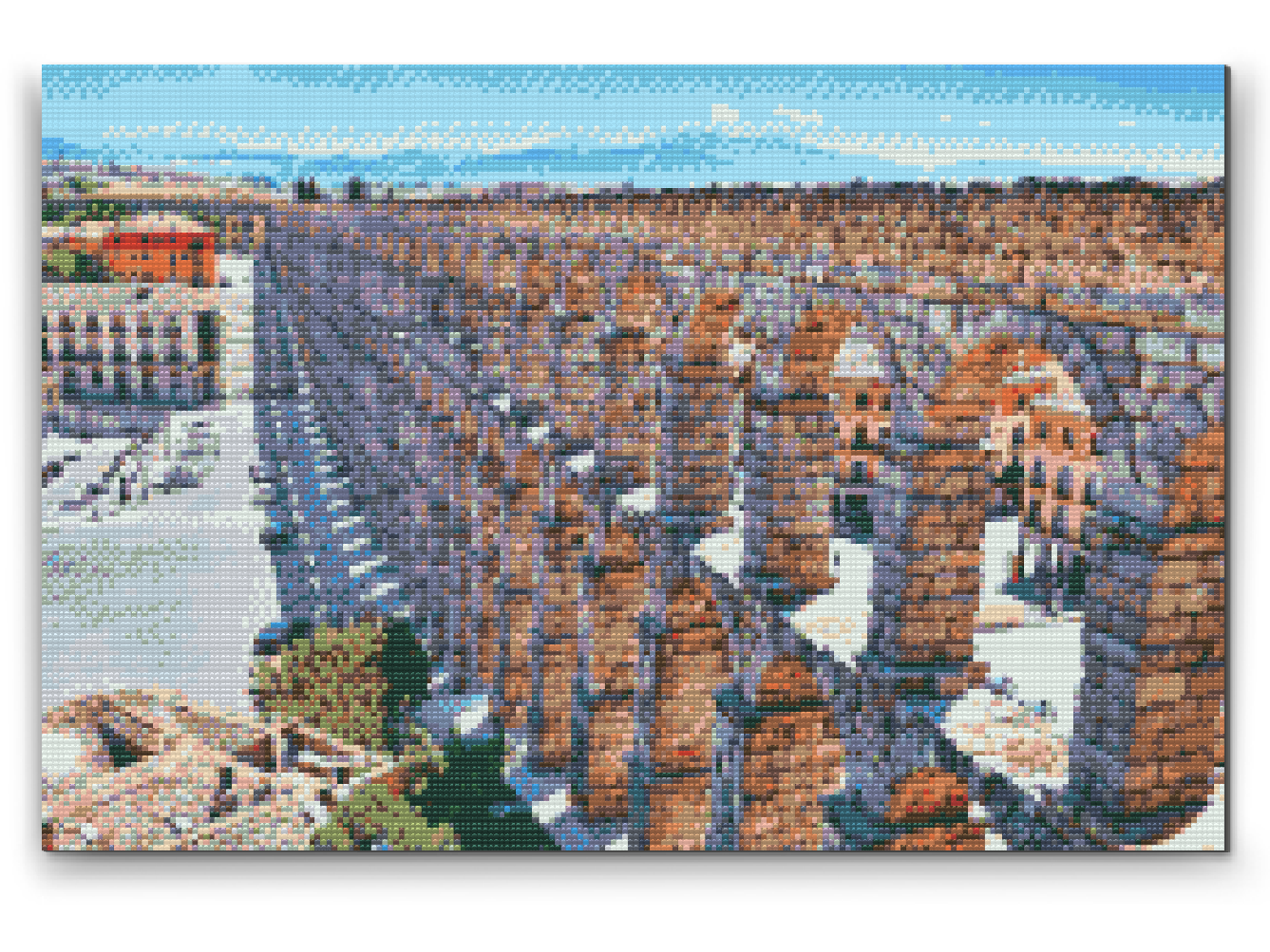 Diamond Painting - Akvædukten i Segovia, Spanien