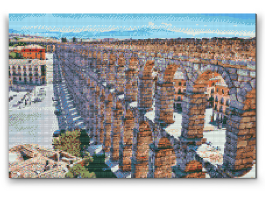 Diamond Painting - Akvædukten i Segovia, Spanien