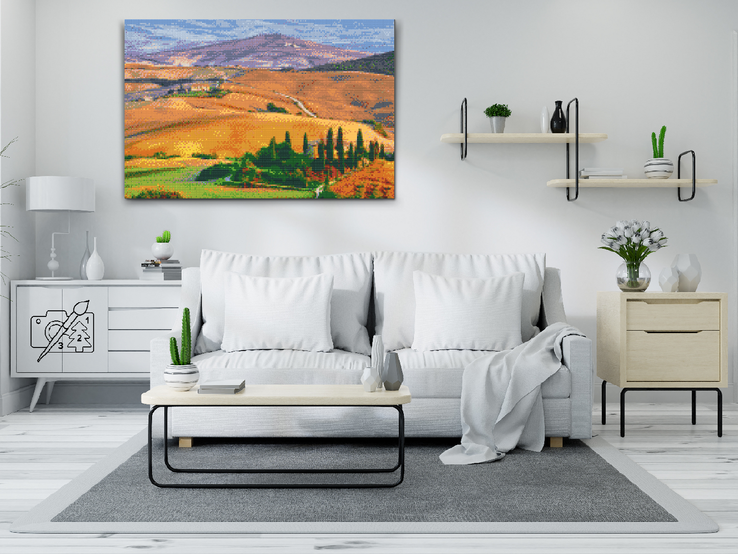Diamond Painting - Toscana, Italien
