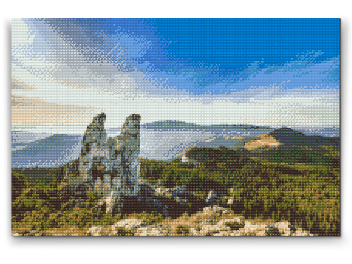 Diamond Painting - Pietrele Doamnei, Rumænien