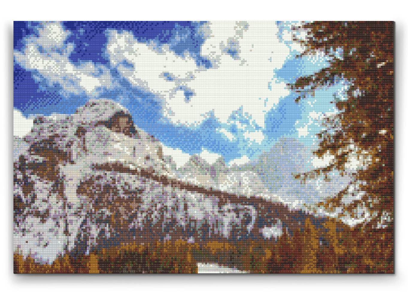 Diamond Painting - Monte Civetta, Dolomitterne 2