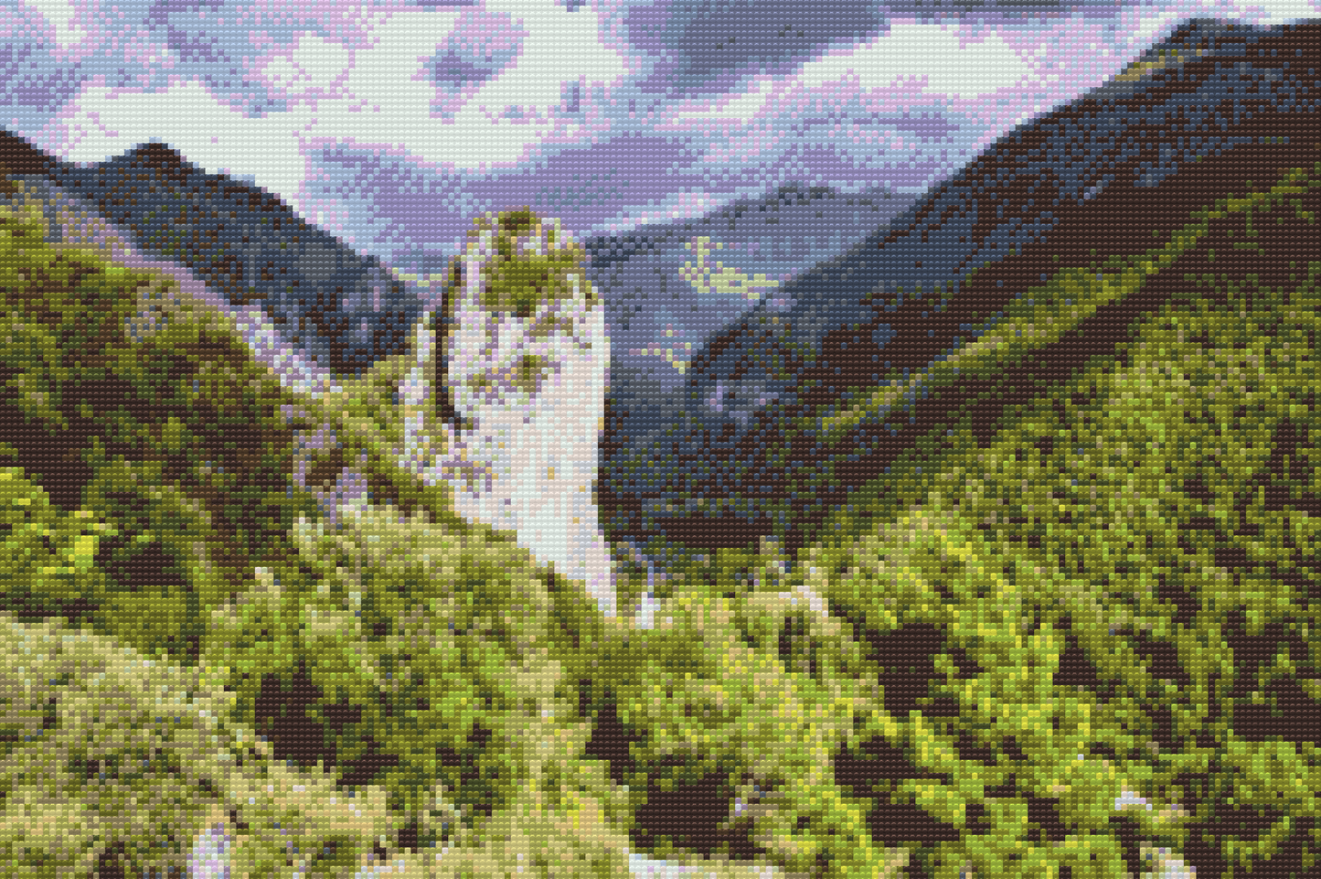 Diamond Painting - Orsomarso, Calabrien