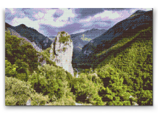 Diamond Painting - Orsomarso, Calabrien