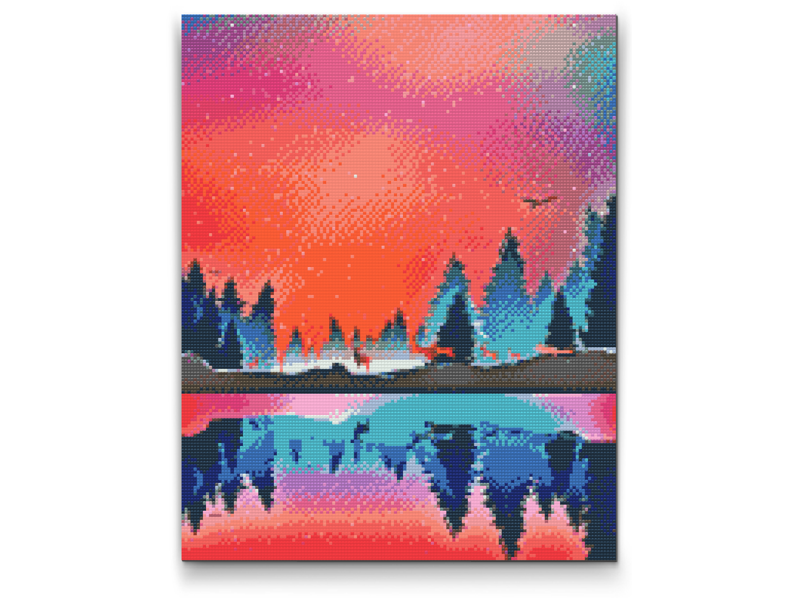 Diamond Painting - Vinterlandskab 2