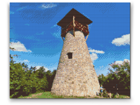 Diamond Painting - Bobovec Udkigstårn, Slovakiet
