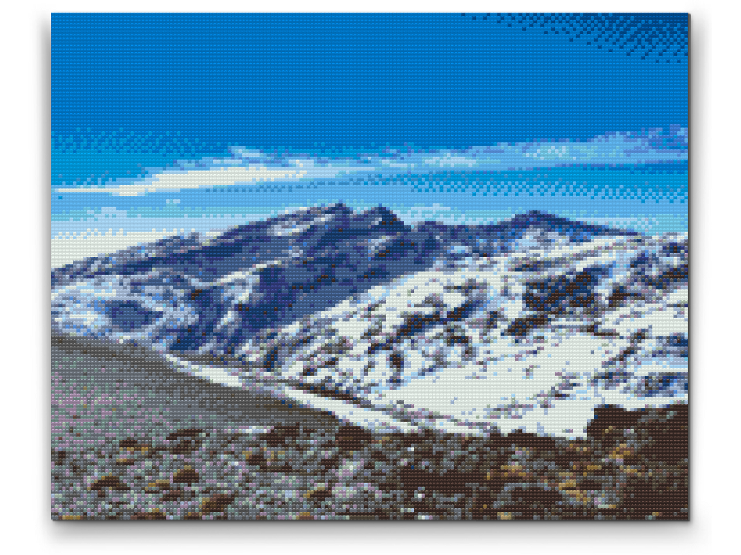 Diamond Painting - Mount Mulhacen i Sierra Nevada, Spanien