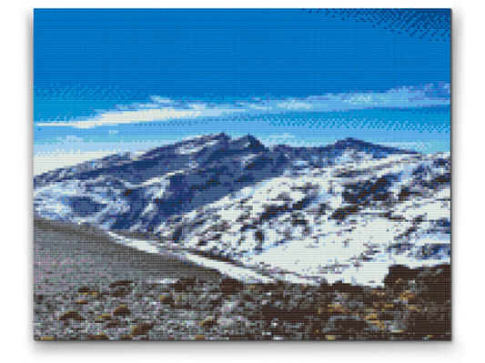 Diamond Painting - Mount Mulhacen i Sierra Nevada, Spanien