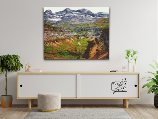 Diamond Painting - Ordesa-kløften, Spanien