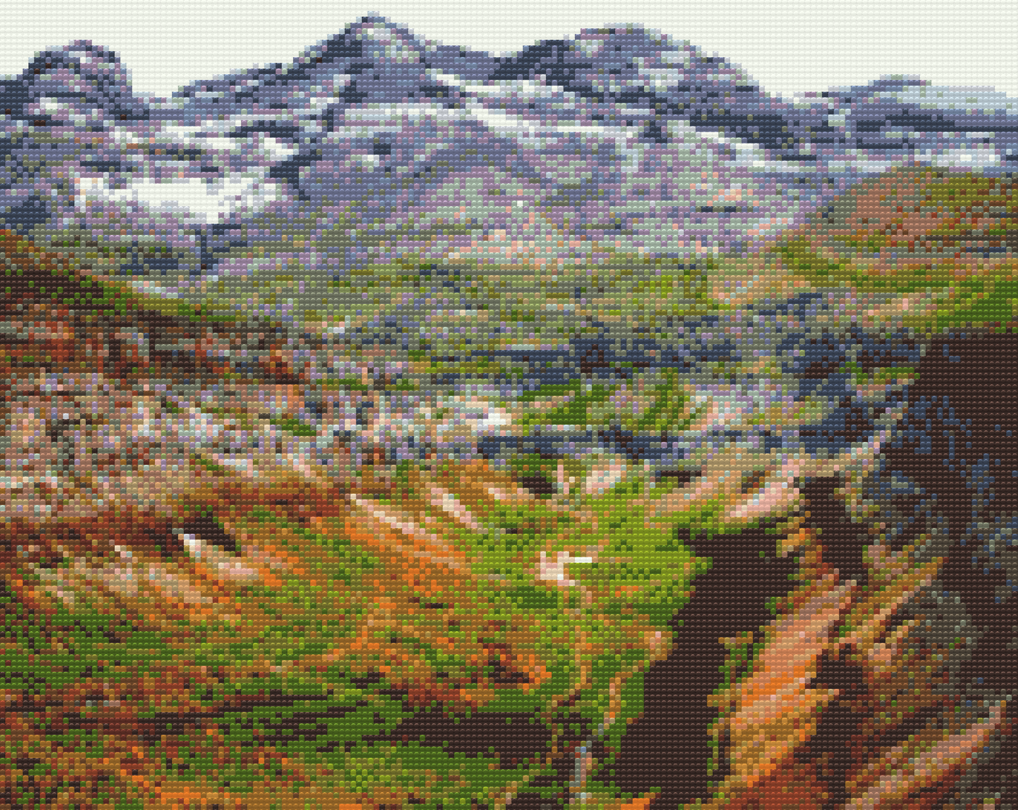 Diamond Painting - Ordesa-kløften, Spanien