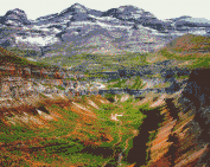 Diamond Painting - Ordesa-kløften, Spanien