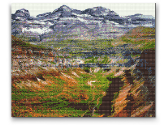 Diamond Painting - Ordesa-kløften, Spanien