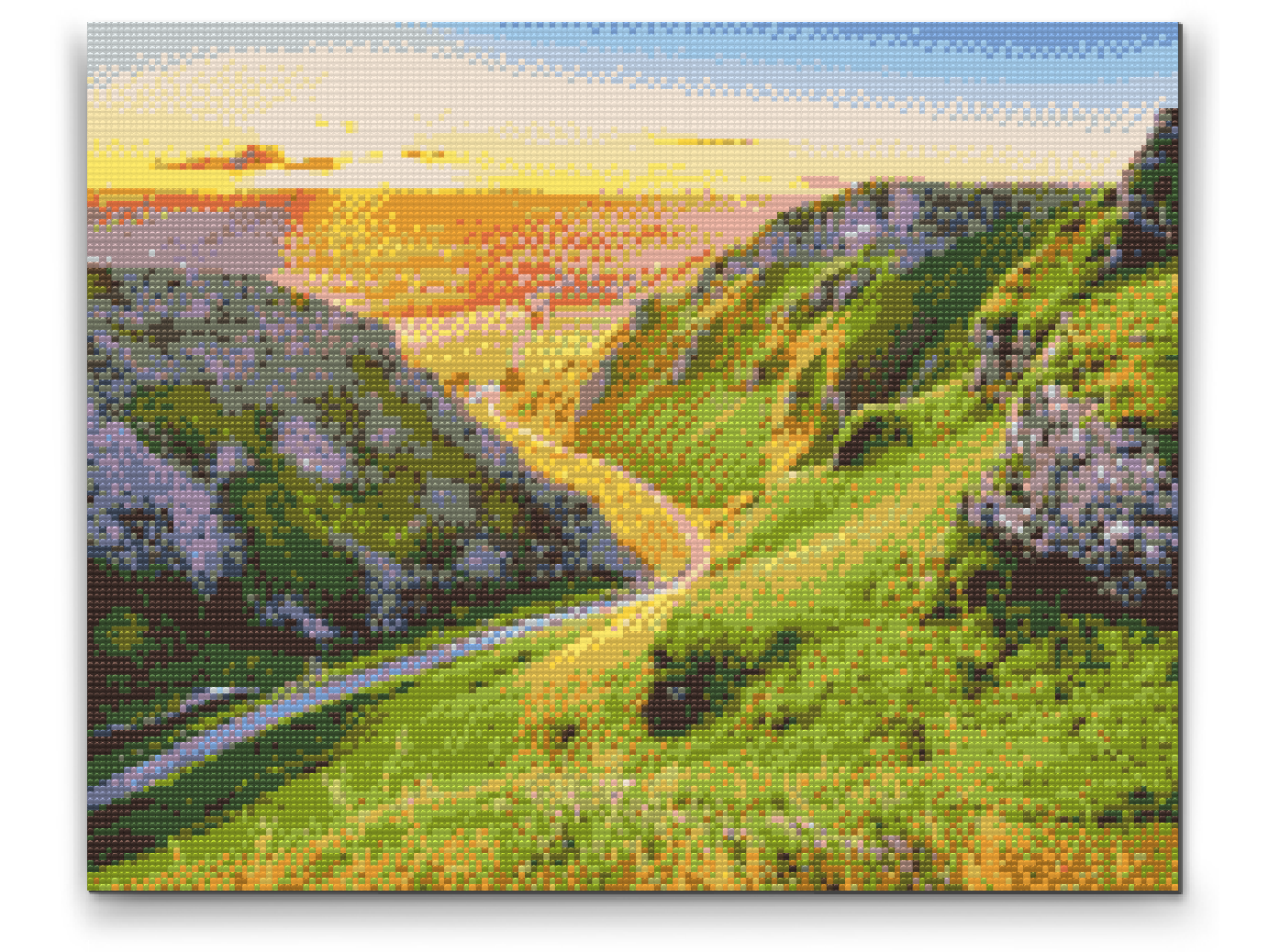 Diamond Painting - Peak District - Nationalpark, Storbritannien