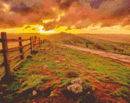 Diamond Painting - Peak District - Nationalpark, Storbritannien 2