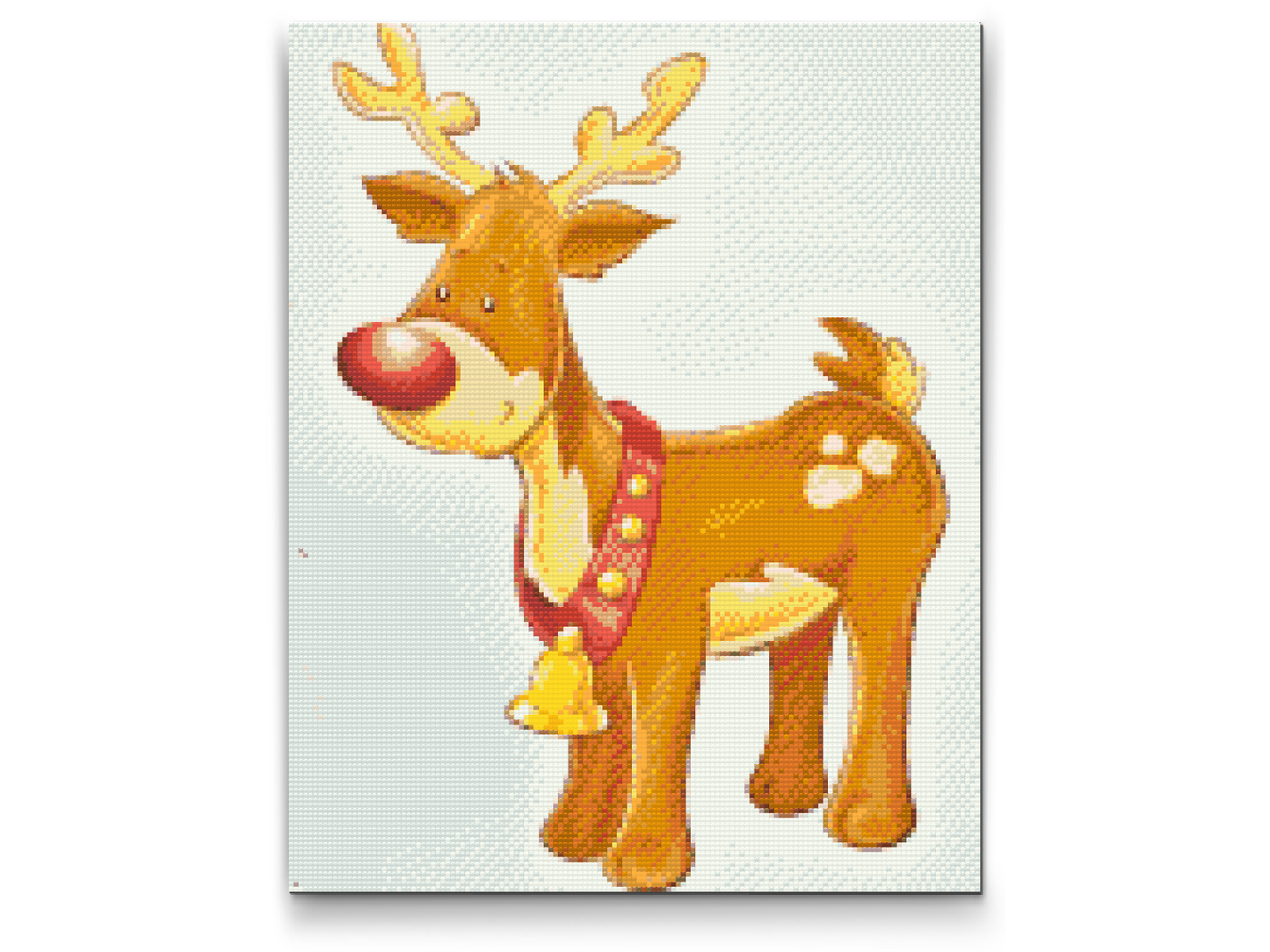 Diamond Painting - Rensdyr-Rudolf