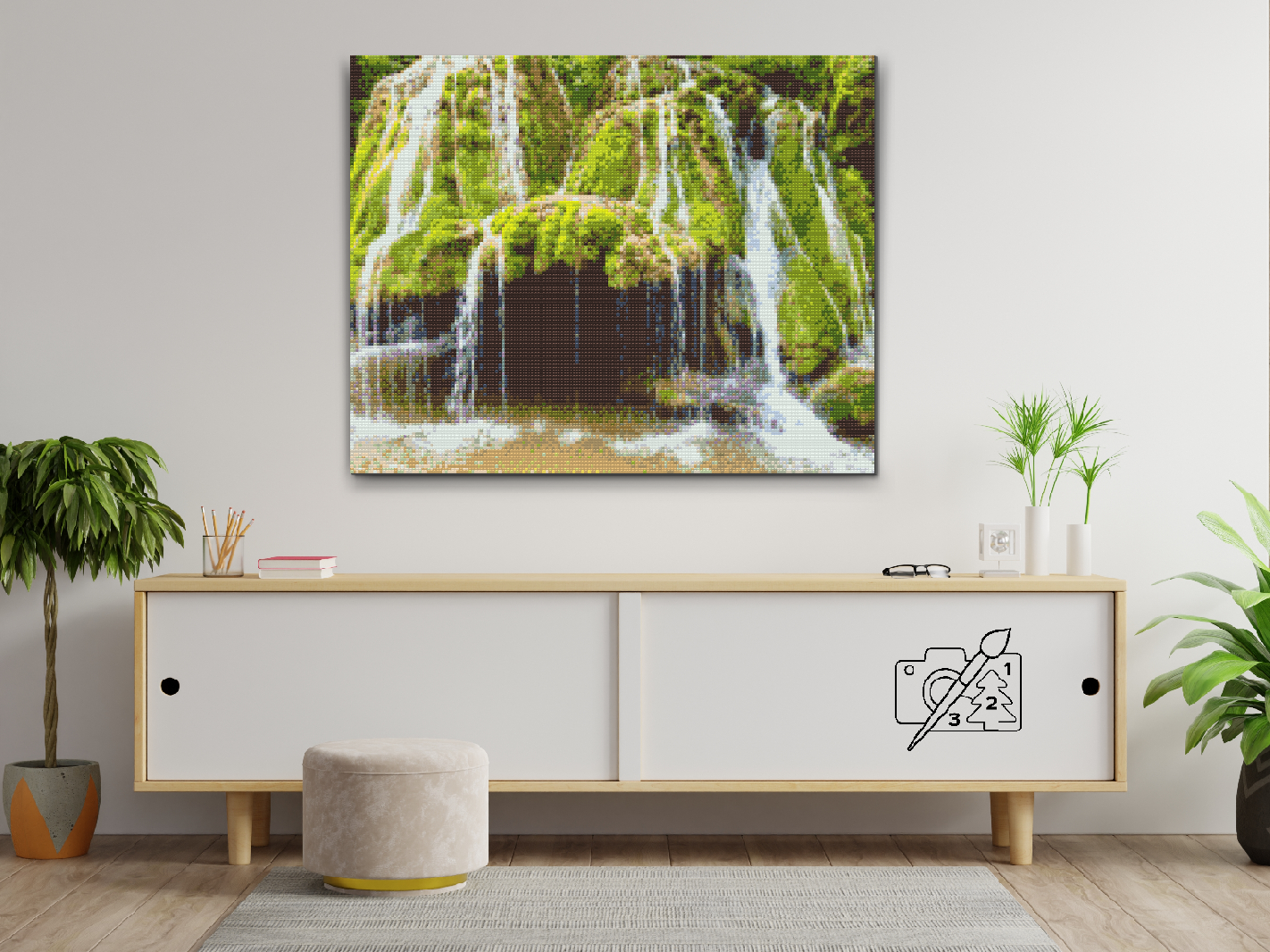 Diamond Painting - Bigar-vandfaldene, Rumænien