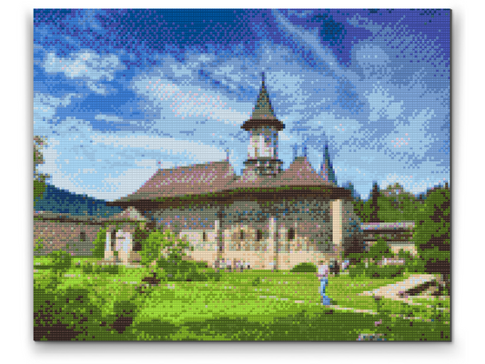 Diamond Painting - Moldovita Kloster, Rumænien